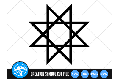 Creation Symbol SVG | Alchemy Symbol SVG Cut File