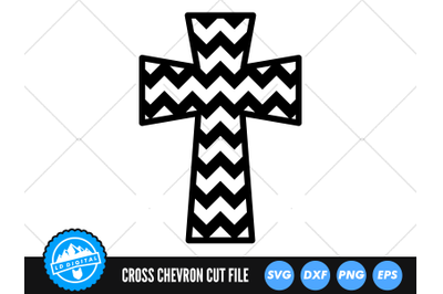 Christian Cross Chevron SVG | Religious SVG