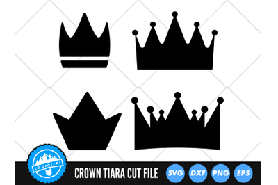 Crown SVG | Tiara SVG Cut File