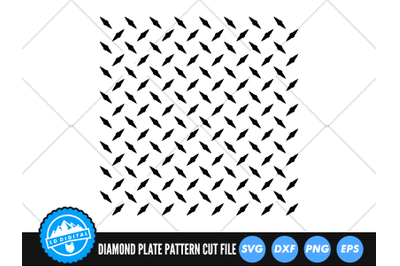 Diamond Plate Pattern SVG | Seamless Diamond Plate Pattern Cut File