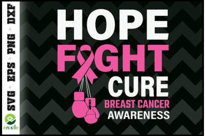 Hope fight cure Breast cancer