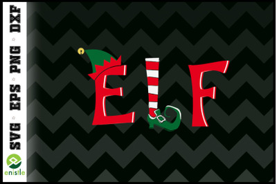 Christmas object ELF hat ELF leg