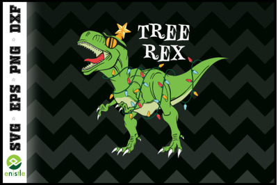 Tree-rex funny Christmas T-rex tree