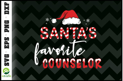 Santa&amp;&23;039;s favotite Counselor Christmas