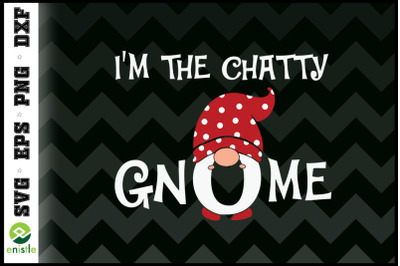 Chatty Gnome Christmas matching Family