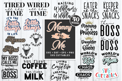 Mommy And Me SVG Bundle