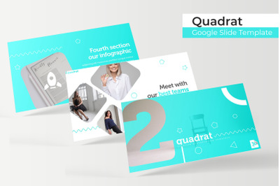 Quadrat Google Slide Template