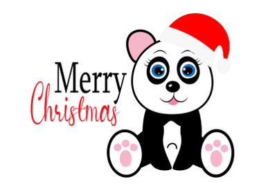 Christmas panda svg&2C; Cute panda svg&2C; dinosaur svg&2C; christmas svg&2C; clip