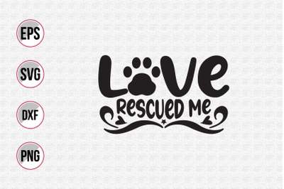 Dog typographic quotes design vector template.