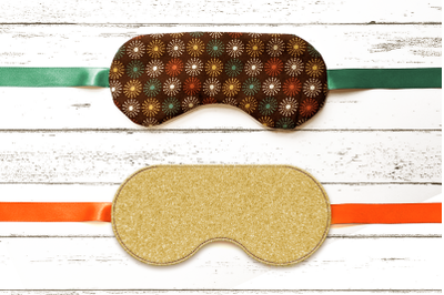 ITH Sleep Mask in 2 Styles | Applique Embroidery