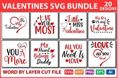 Valentines day SVG Bundle vol.4