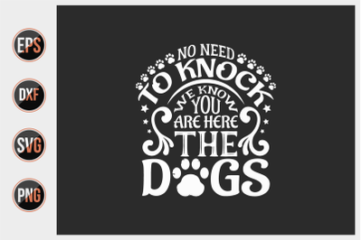 Dog typographic quotes design vector template.