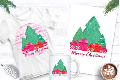 Merry Christmas Sublimation