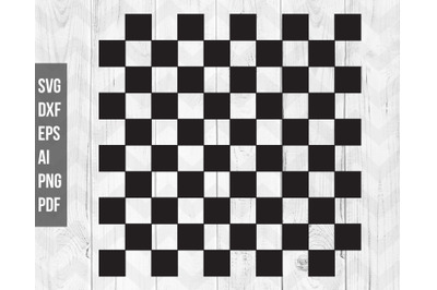 Checkerboard svg, checkerboard seamless cut file, checkers svg, chess