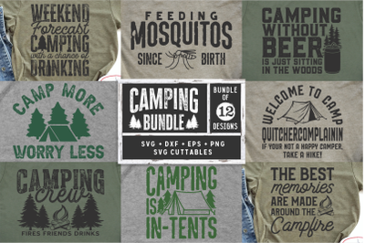 Camping Mini Bundle | SVG Bundle