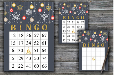 Christmas toys bingo game,Christmas bingo card