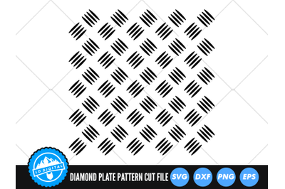 Diamond Plate Pattern SVG | Seamless Diamond Plate Pattern Cut File