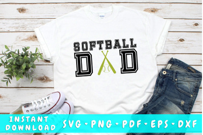 Softball dad SVG