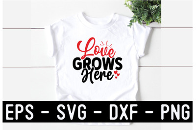 Love SVG T shirt Design Template