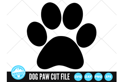 Dog Paw SVG | Animal Paw Print Cut File
