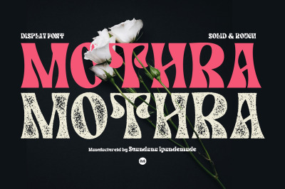 MOTHRA - Display Font