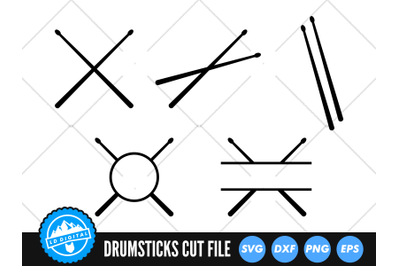 Drumsticks SVG | Drumsticks Cut File | Drummer SVG