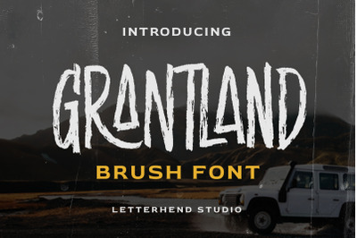 Grantland - Brush Font