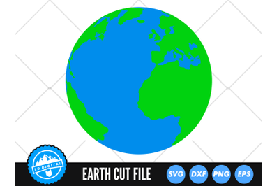 Earth SVG | Planet Earth Cut File