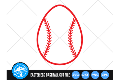 Easter Egg Baseball SVG | Easter 2022 Cut File