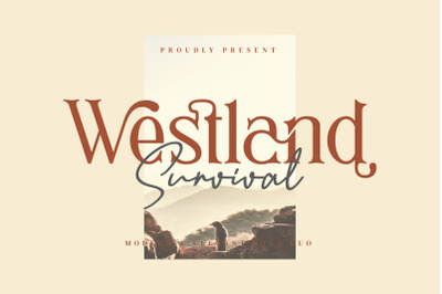 Westland Survival Font Duo