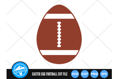 Easter Egg Football SVG | Easter 2022 Cut File