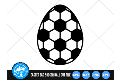 Easter Egg Soccer Ball SVG | Easter 2022 Cut File