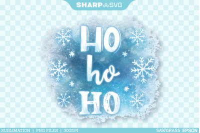 Ho Ho Ho PNG Sublimation - Christmas Gnome Design 7