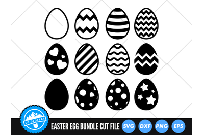 Easter Egg Bundle SVG | Easter 2022 Cut File