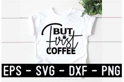 Coffee SVG Quote Design Template