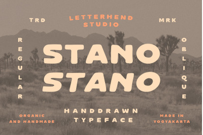 Stano Sans - Vintage Display