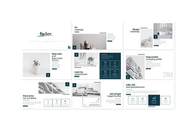 Fader Google Slide Template