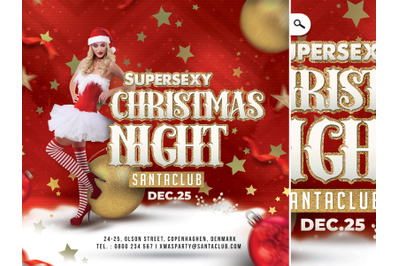 Sexy Christmas Party Flyer