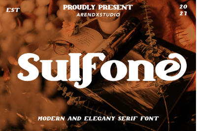 Sulfone - Modern Elegant &amp; Serif