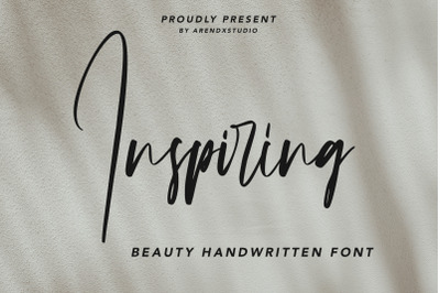 Inspiring - Beauty Handwritten Font