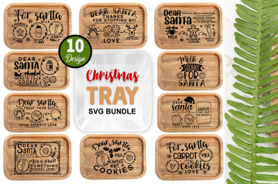 Christmas Tray SVG Bundle