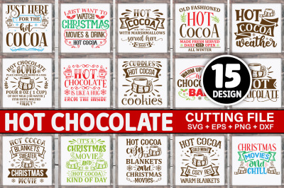 Hot Chocolate SVG Bundle