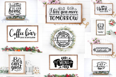 Farmhouse Christmas Sign Bundle