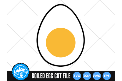 Boiled Egg SVG | Breakfast SVG | Egg Cut File