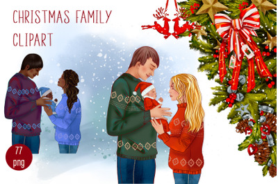 Family clipart, Mom clipart, Dad clipart, Family portrait