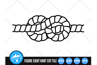 Figure 8 Rope Knot SVG | Rope SVG Cut File