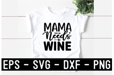 Fanny Mom SVG T shirt Design Template