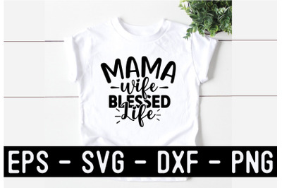 Fanny Mom SVG T shirt Design Template