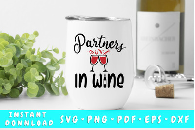 Partners In Wine SVG