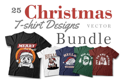 Christmas t-shirt designs vector bundle, christmas slogans, christmas